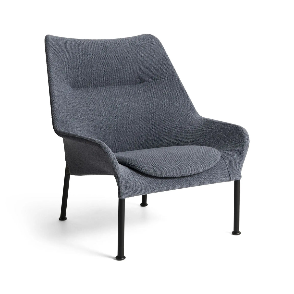 HAY O2 lepotuoli harmaa/musta HAY