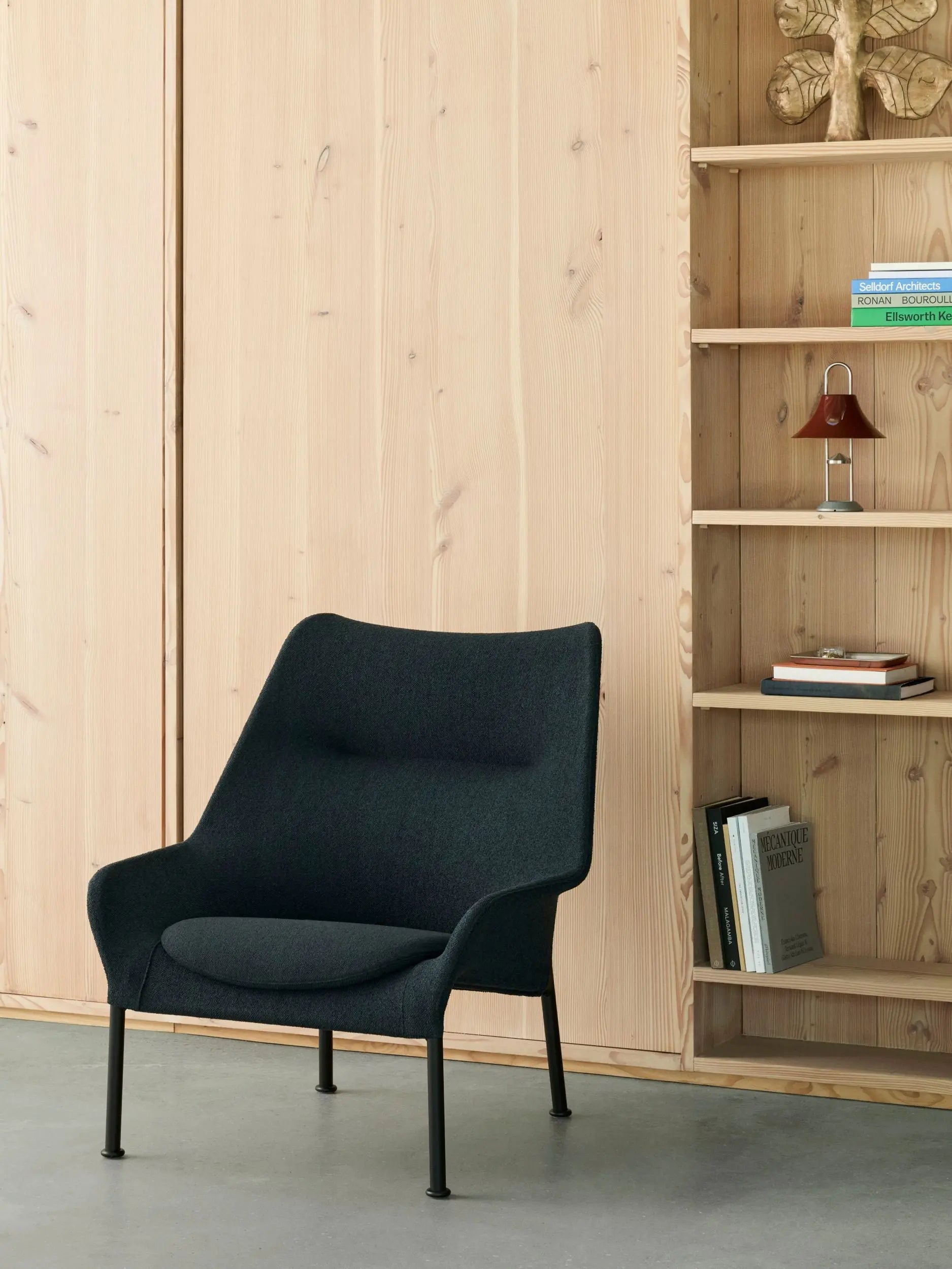 HAY O2 lepotuoli musta/musta HAY