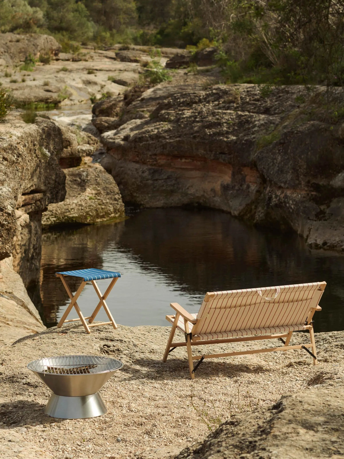 HAY Outdoor Market sohva beige HAY