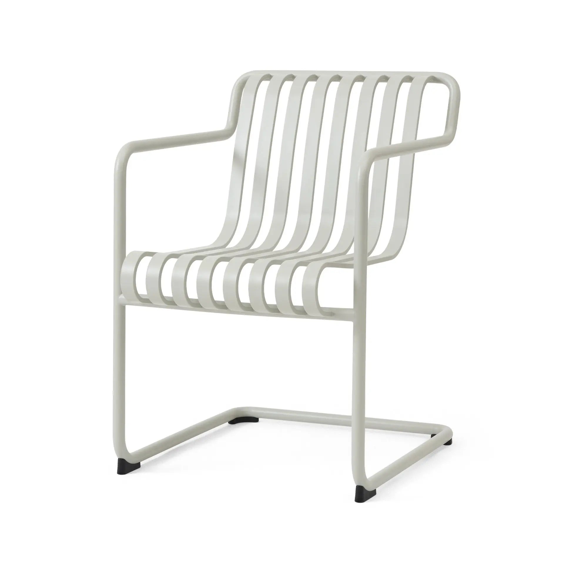 HAY Palissade Cantilever Dining nojatuoli vaaleanharmaa HAY