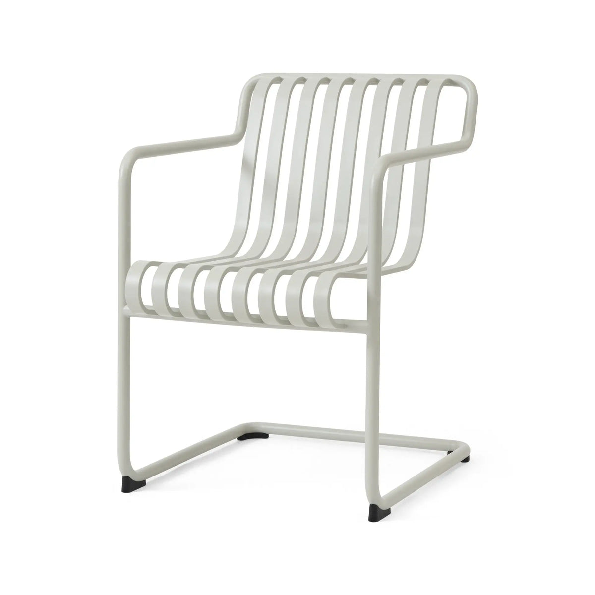 HAY Palissade Cantilever Dining nojatuoli vaaleanharmaa HAY