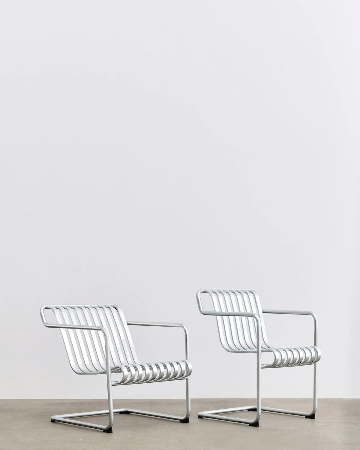 HAY Palissade Cantilever Lounge nojatuoli matala galvanoitu HAY