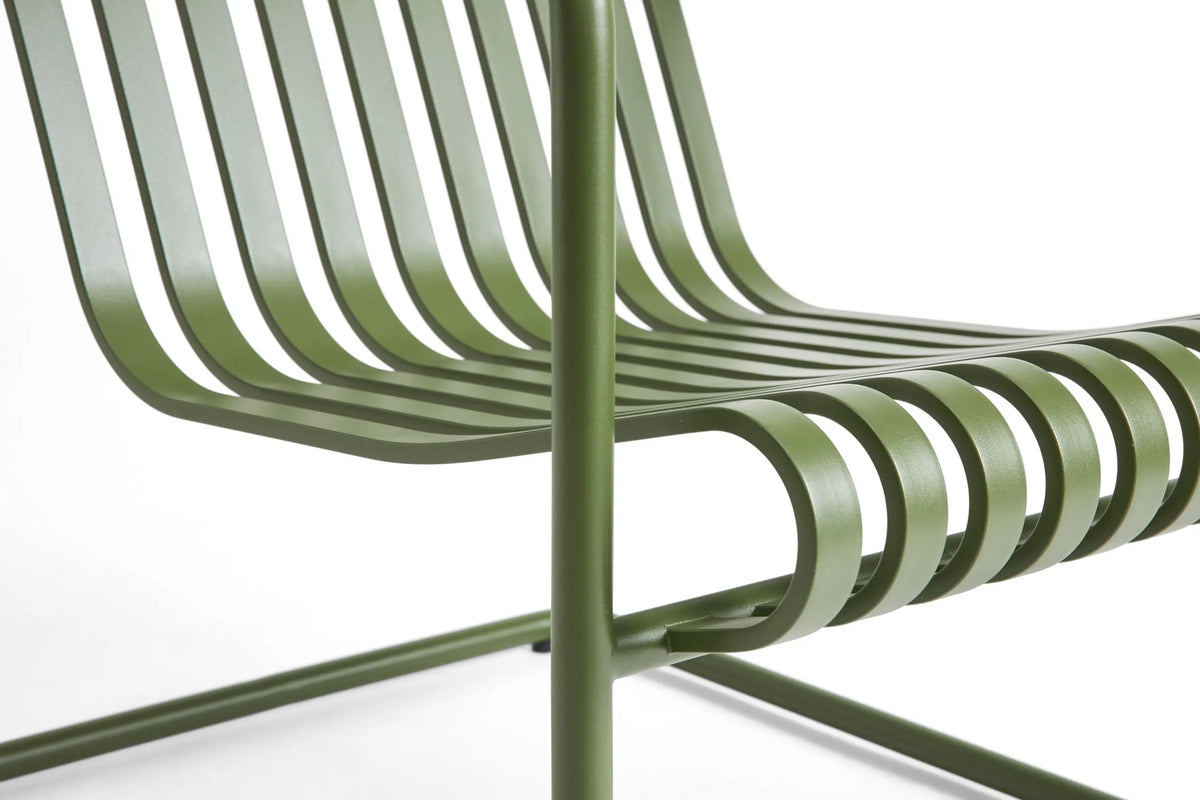 HAY Palissade Cantilever Lounge nojatuoli matala oliivinvihreä HAY
