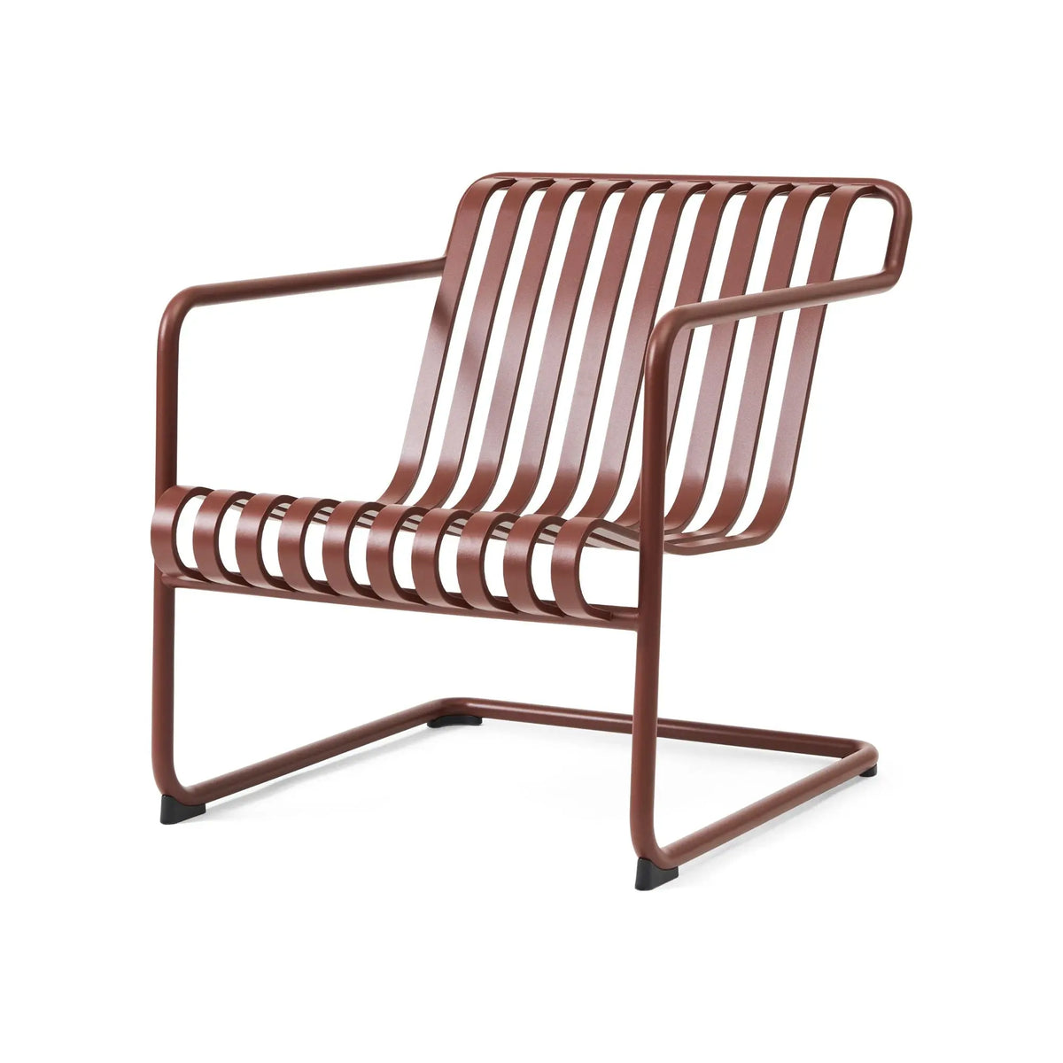 HAY Palissade Cantilever Lounge nojatuoli matala punainen HAY
