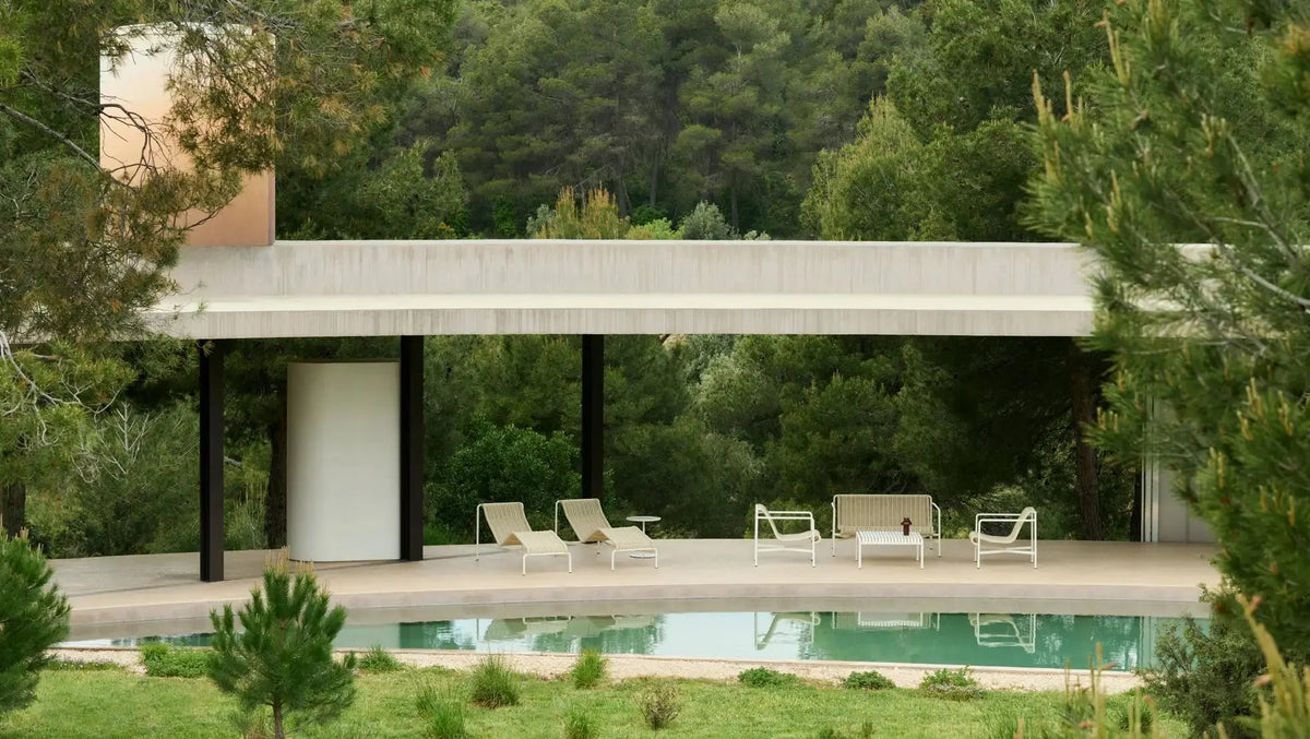 HAY Palissade Cord aurinkotuoli kermanvalkoinen HAY