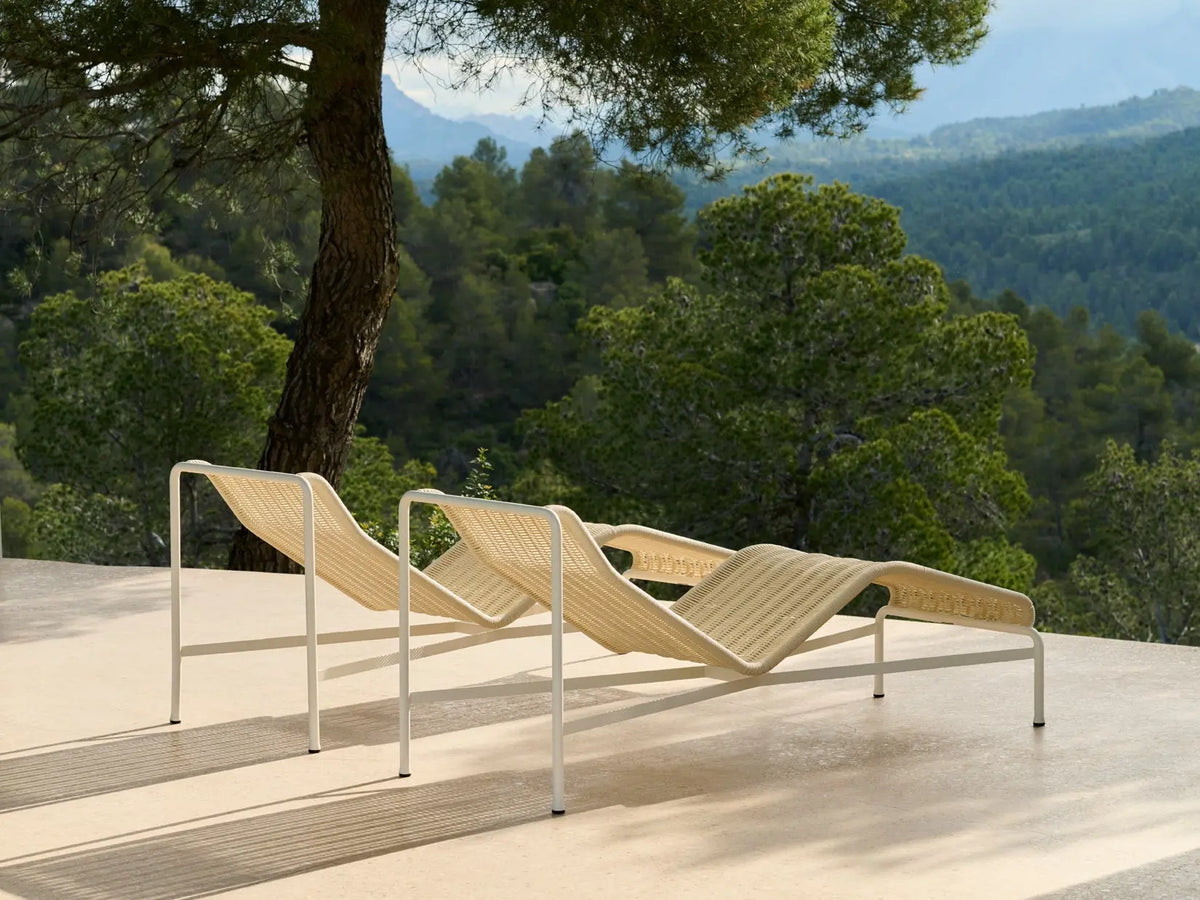 HAY Palissade Cord aurinkotuoli kermanvalkoinen HAY