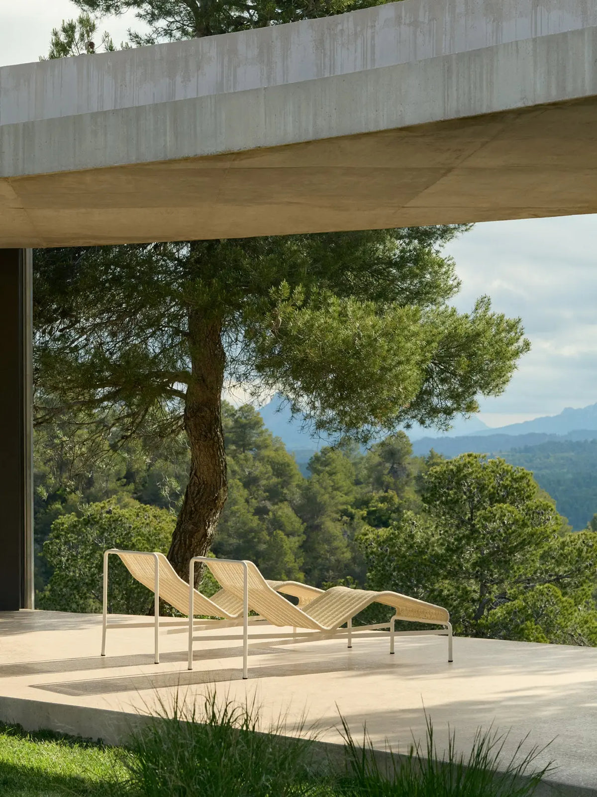 HAY Palissade Cord aurinkotuoli kermanvalkoinen HAY