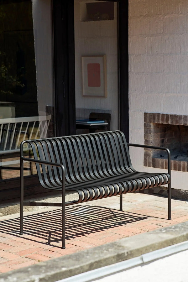 HAY Palissade Dining Bench antrasiitti - Laatukaluste