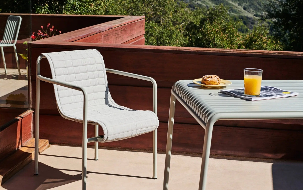 HAY Palissade Dining nojatuoli tikattu istuintyyny - Laatukaluste