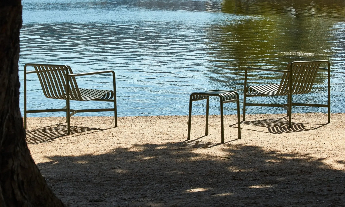 HAY Palissade jakkara oliivinvihreä - Laatukaluste