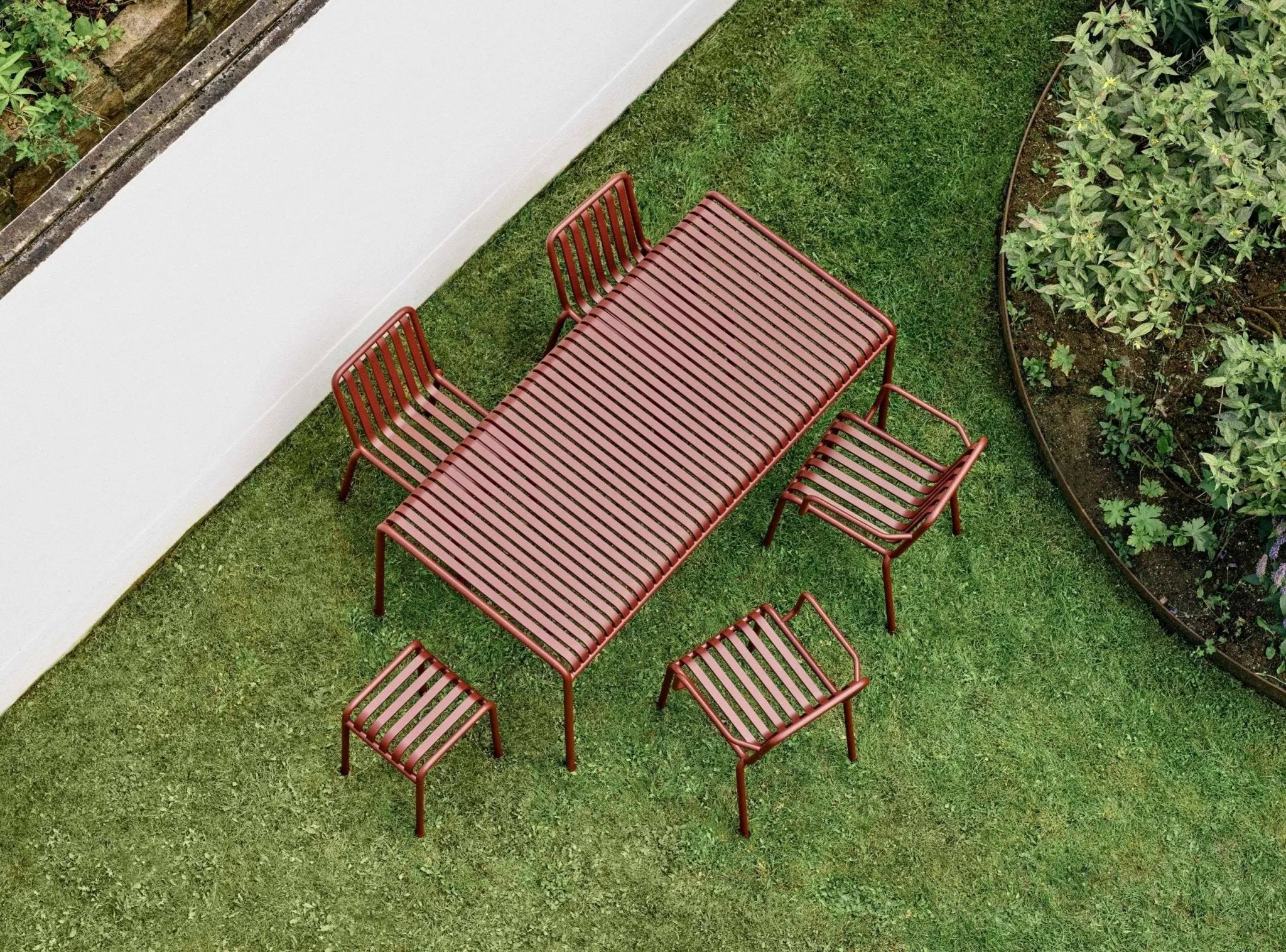 HAY Palissade jakkara punainen - Laatukaluste