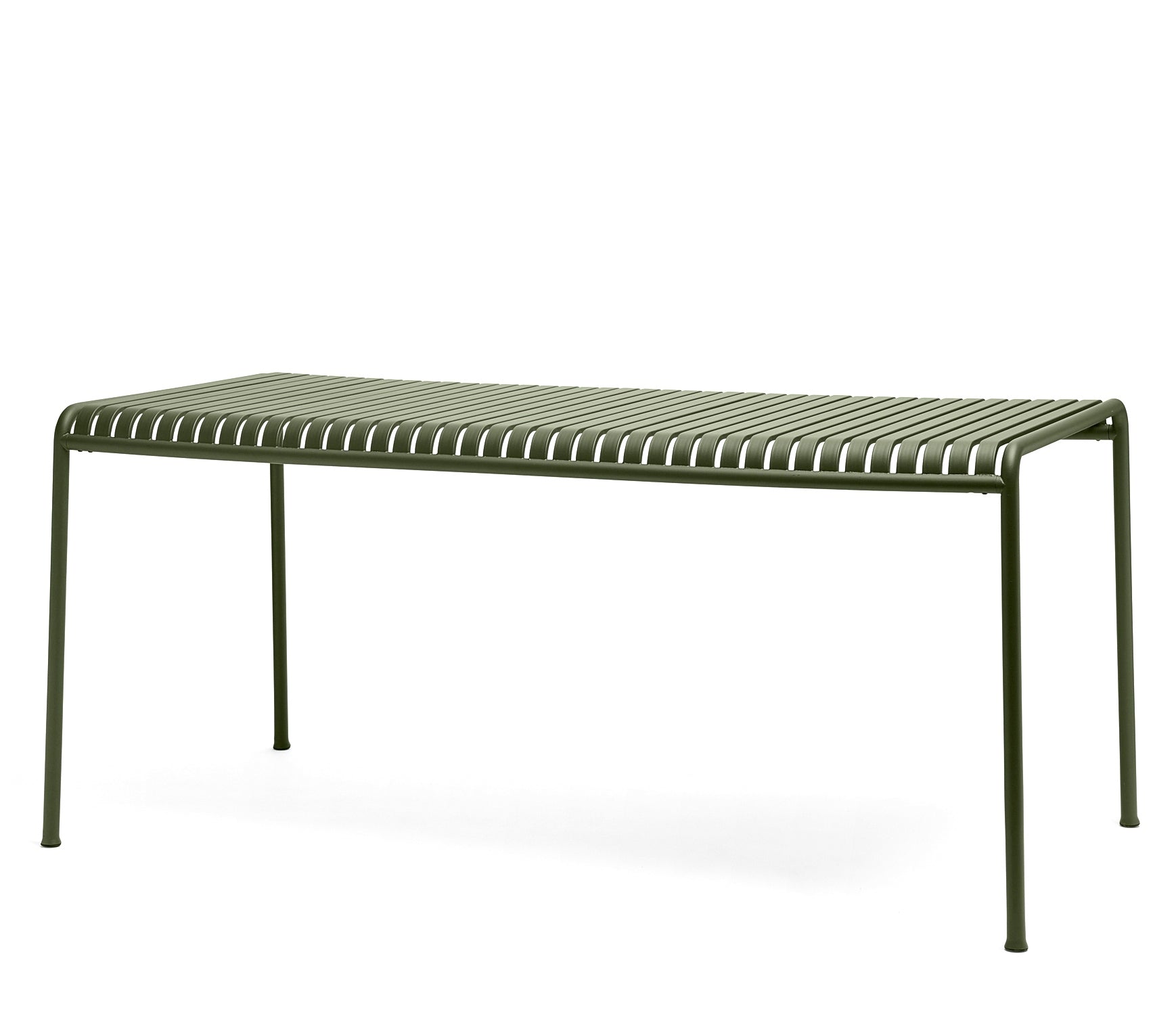 HAY Palissade pöytä 160x80 oliivinvihreä - Laatukaluste