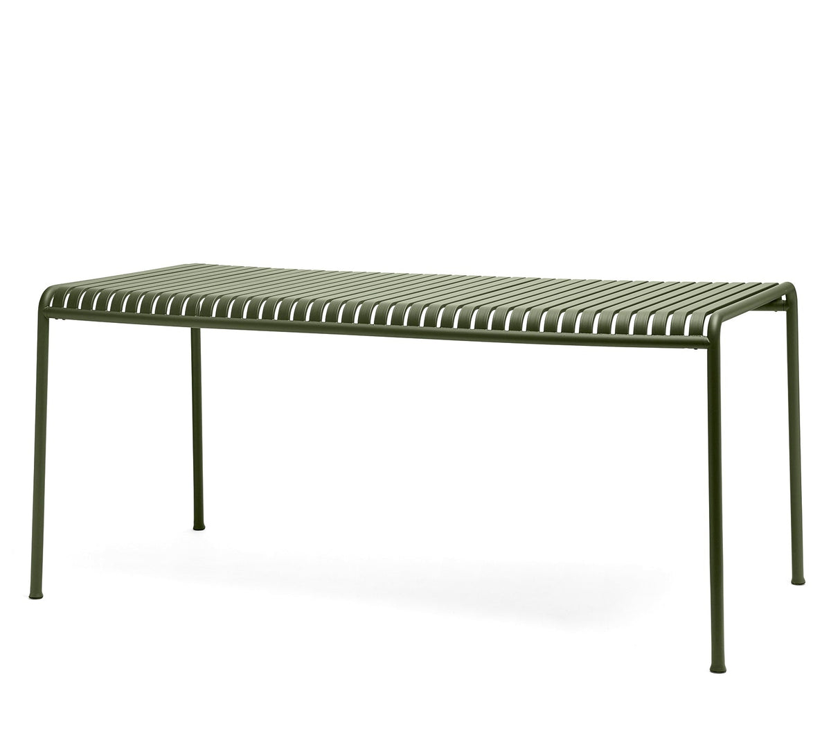HAY Palissade pöytä 160x80 oliivinvihreä - Laatukaluste