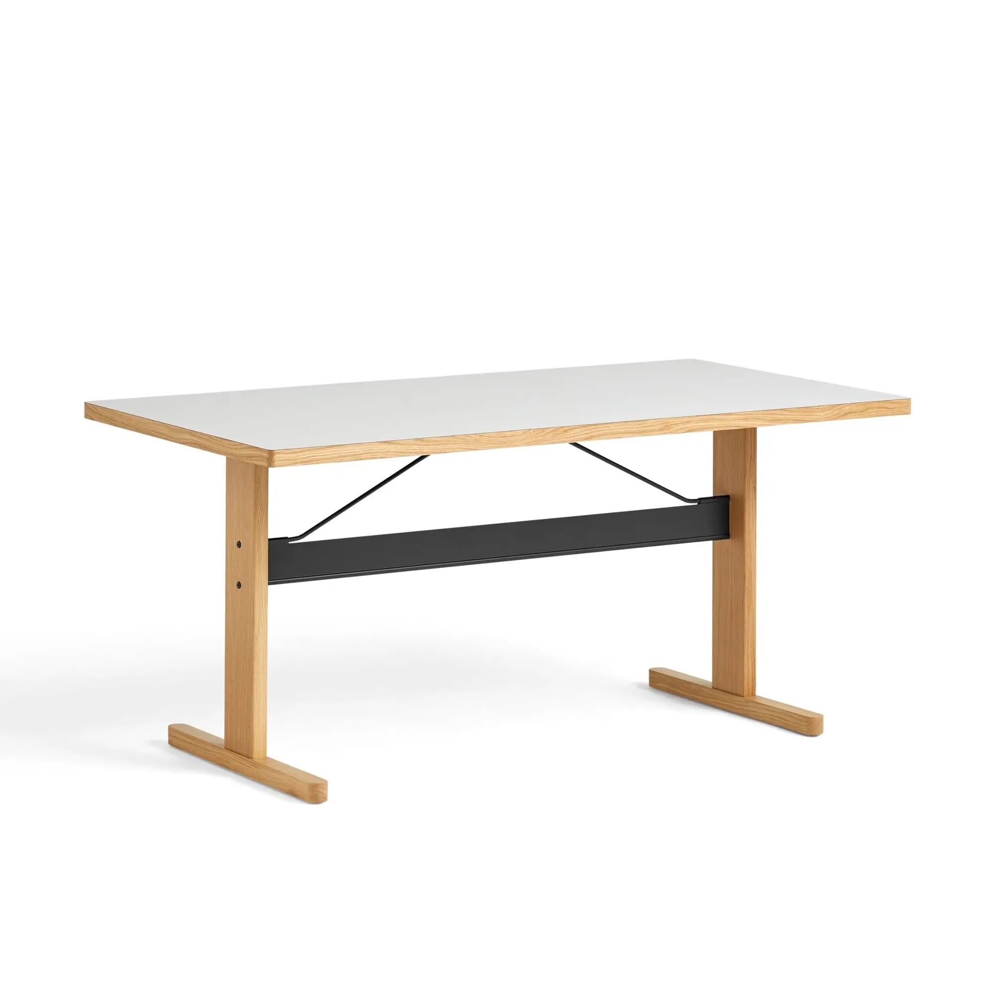 HAY Passerelle pöytä 160x85 tammi/harmaa laminaatti - Laatukaluste