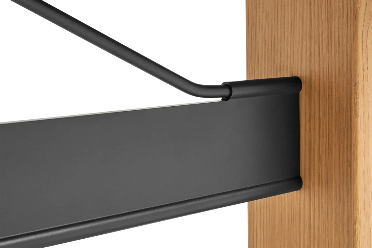 HAY Passerelle pöytä 160x85 tammi/harmaa laminaatti - Laatukaluste