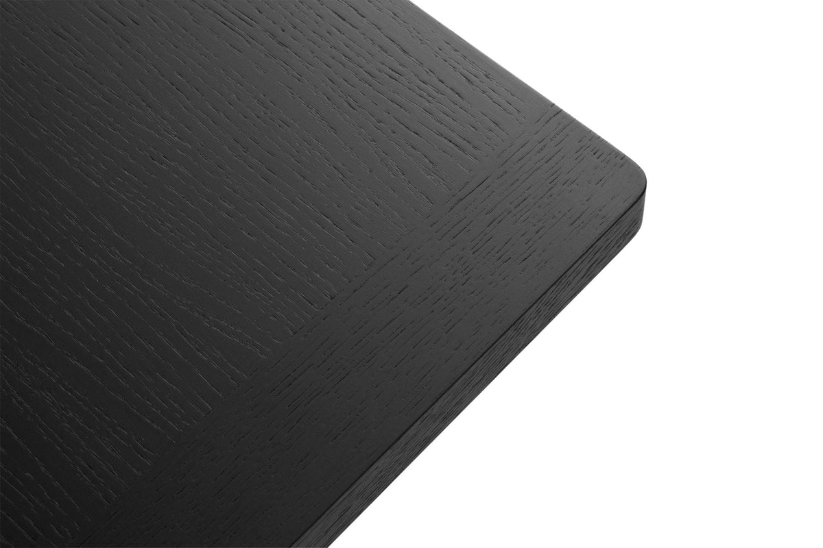 HAY Passerelle työpöytä 140x65 musta/musta - Laatukaluste
