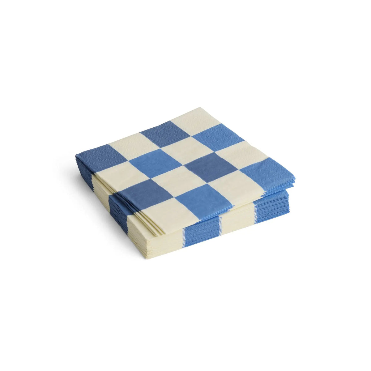 HAY Pattern servetit 40x40 luonnonvalkoinen-sininen HAY