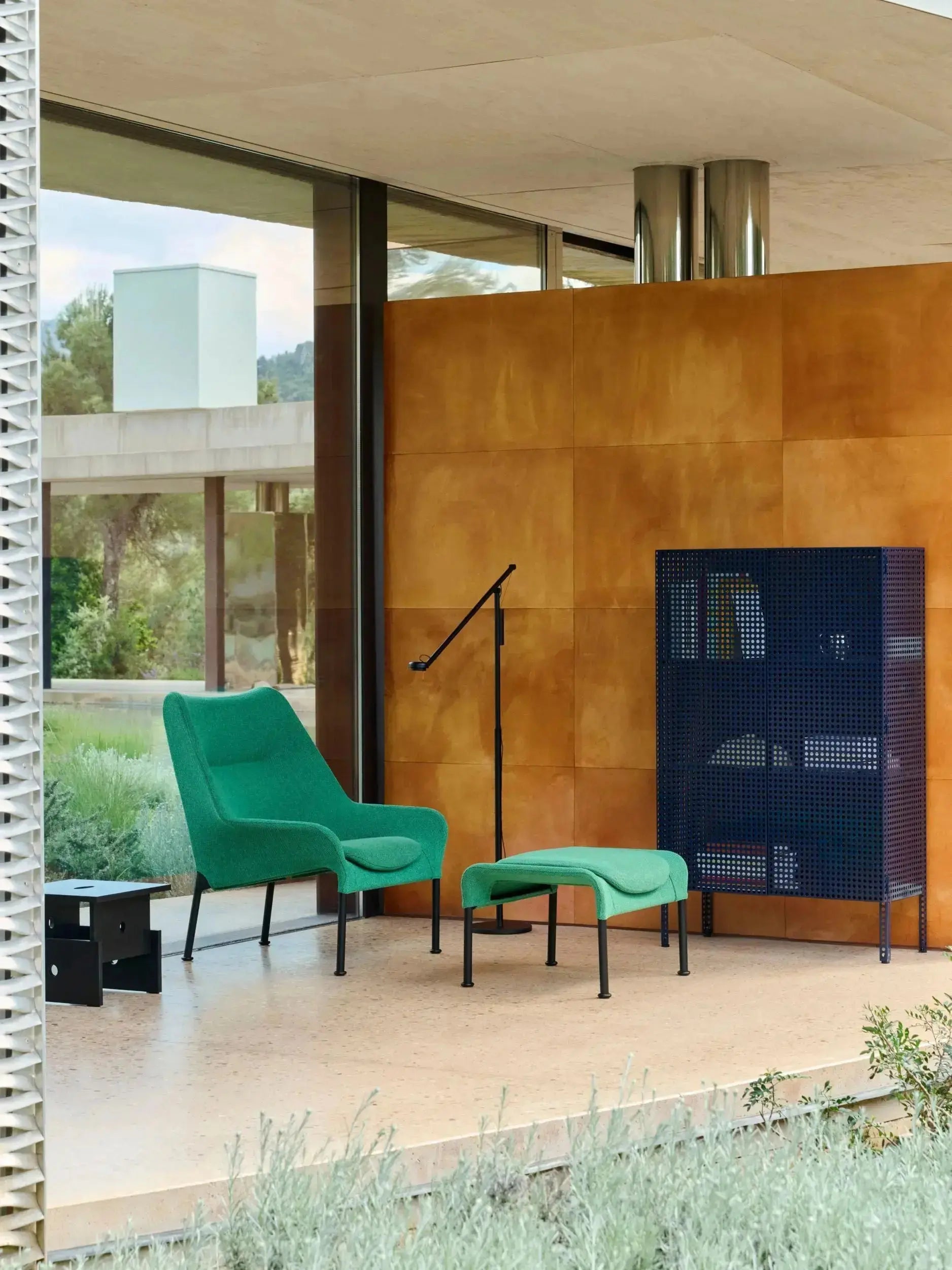 HAY O2 lepotuoli vihreä/musta HAY