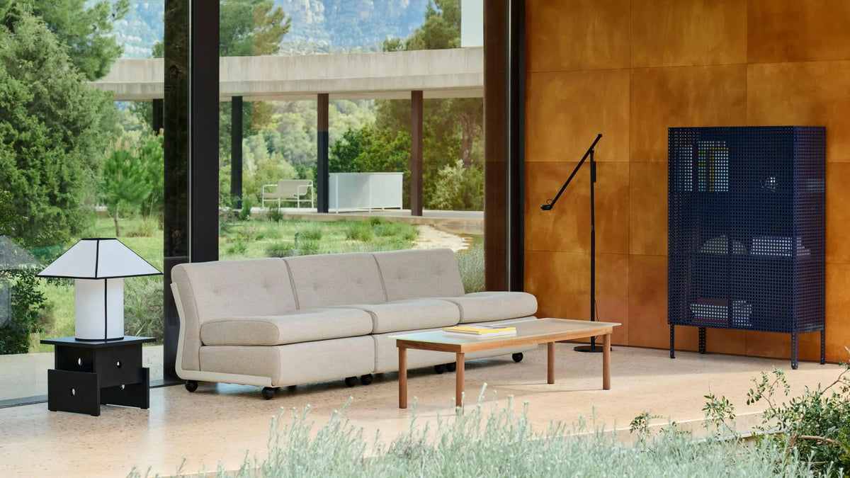 HAY Perforated L kaappi sininen HAY