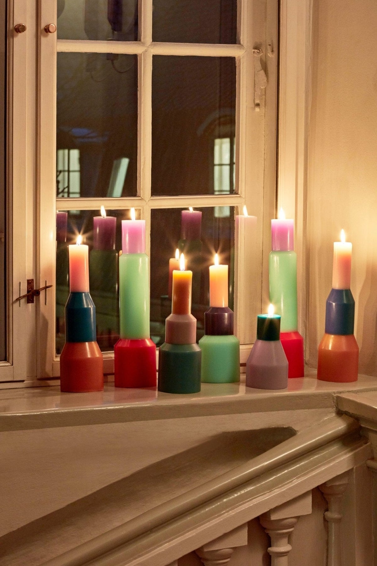 HAY Pillar kynttilä S sähkönsininen - Laatukaluste
