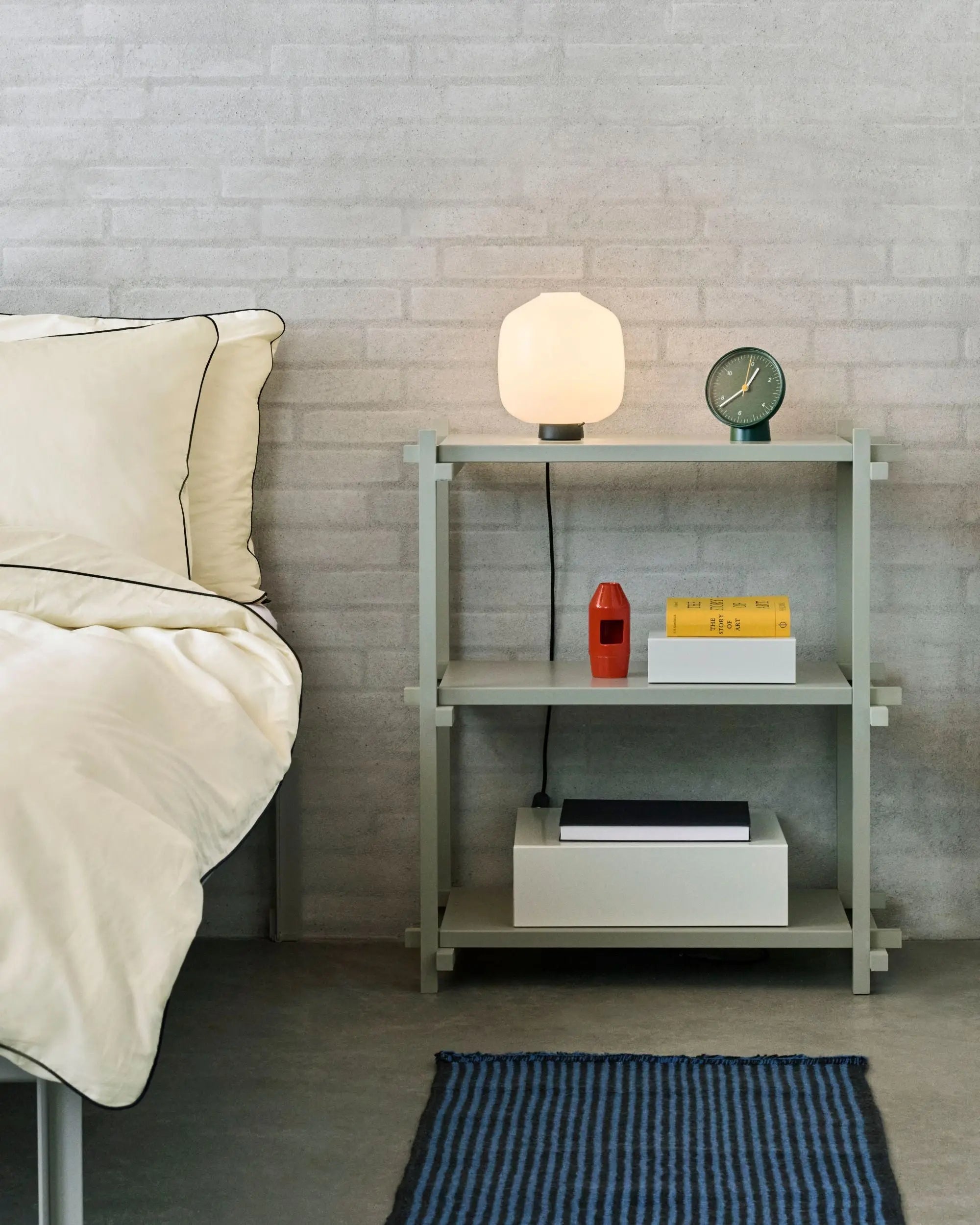 HAY Pöytäkello vihreä HAY