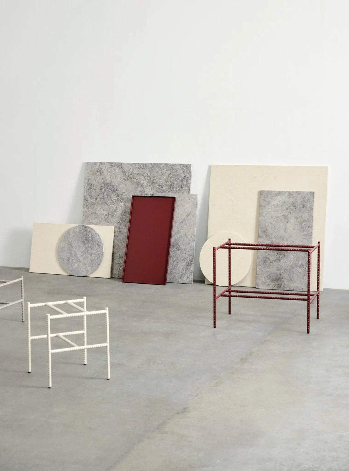 HAY Rebar sivupöytä 45cm beige - Laatukaluste