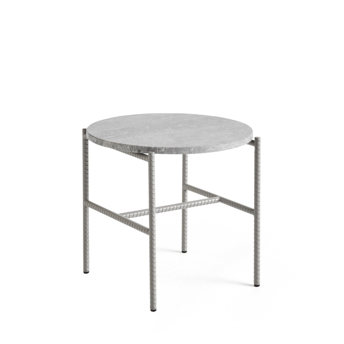 HAY Rebar sivupöytä 45cm harmaa/harmaa - Laatukaluste
