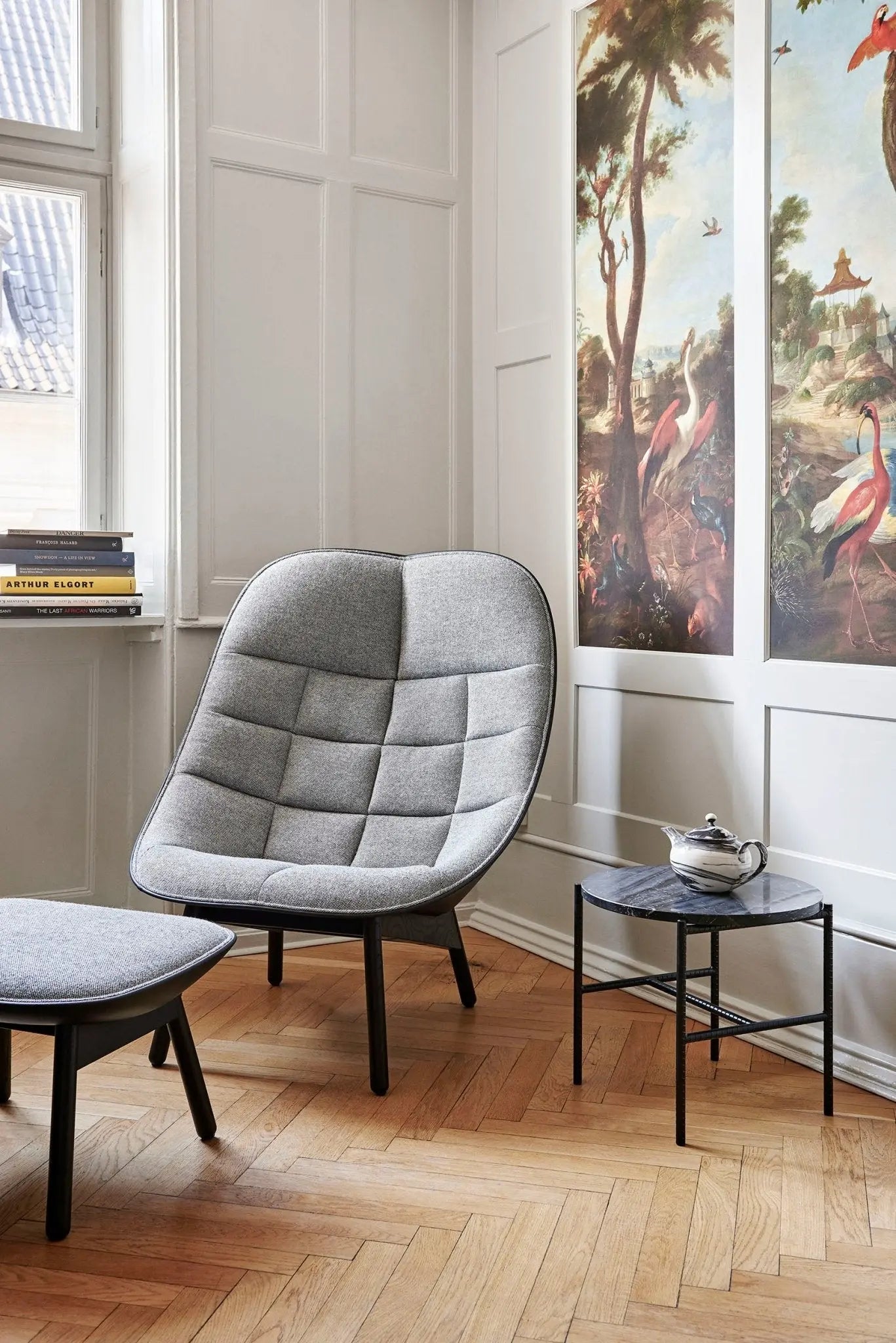 HAY Rebar sivupöytä 45cm musta - Laatukaluste