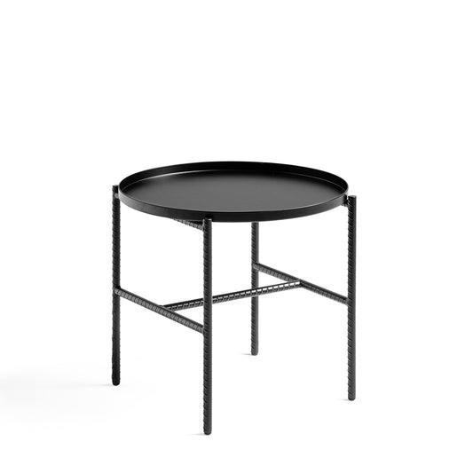 HAY Rebar sivupöytä 45cm musta metalli - Laatukaluste