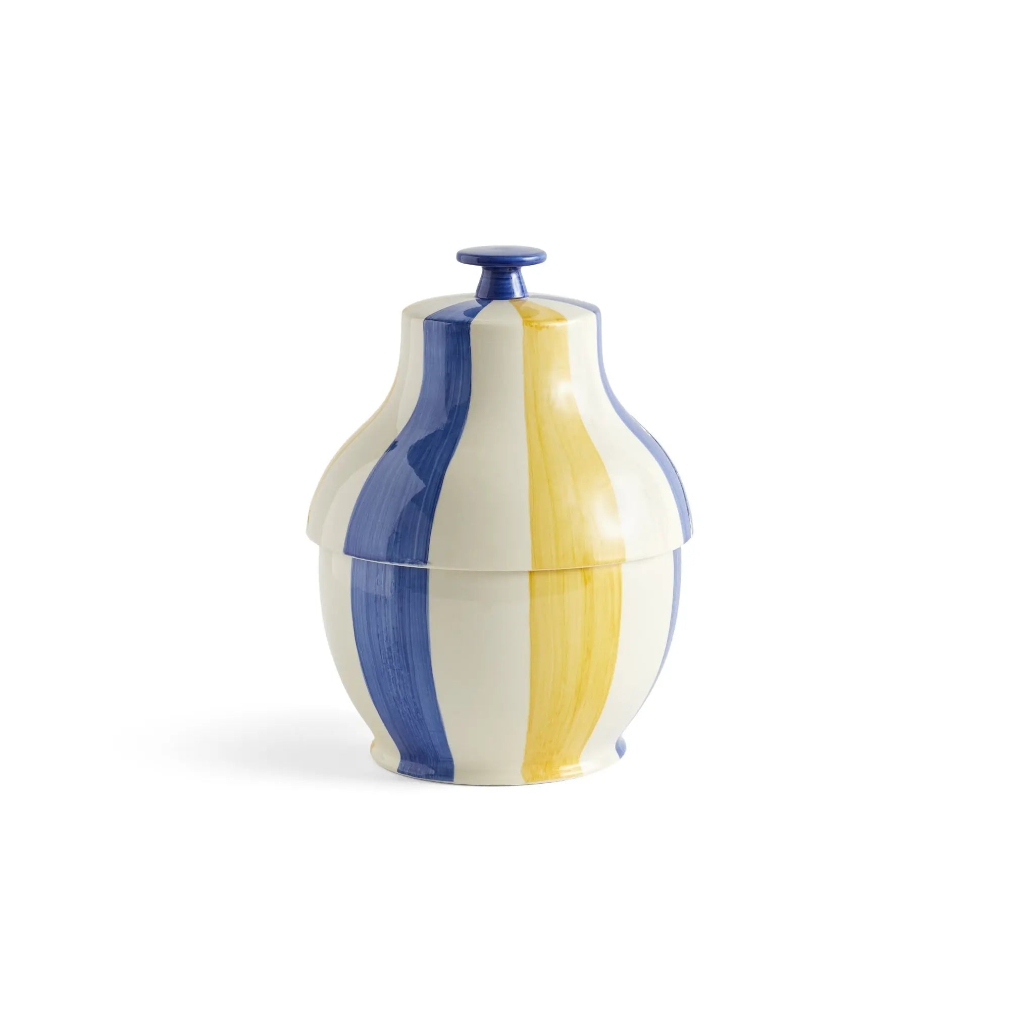 HAY Sobremesa Stripe keksipurkki - Laatukaluste