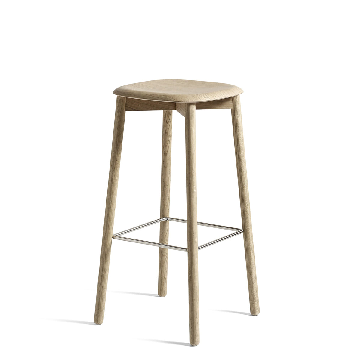 HAY Soft Edge 82 baarituoli 65cm tammi - Laatukaluste