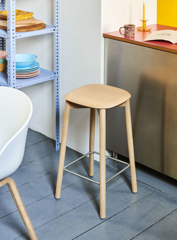 HAY Soft Edge 82 baarituoli 65cm tammi - Laatukaluste