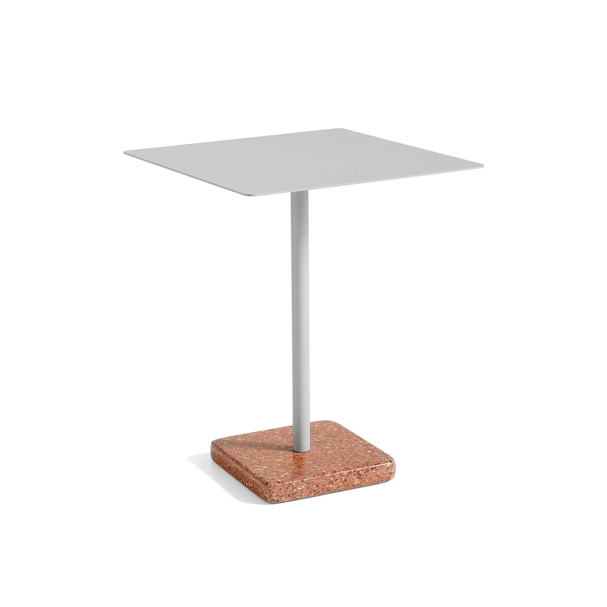 HAY Terrazzo pöytä 60x60 punainen/harmaa - Laatukaluste