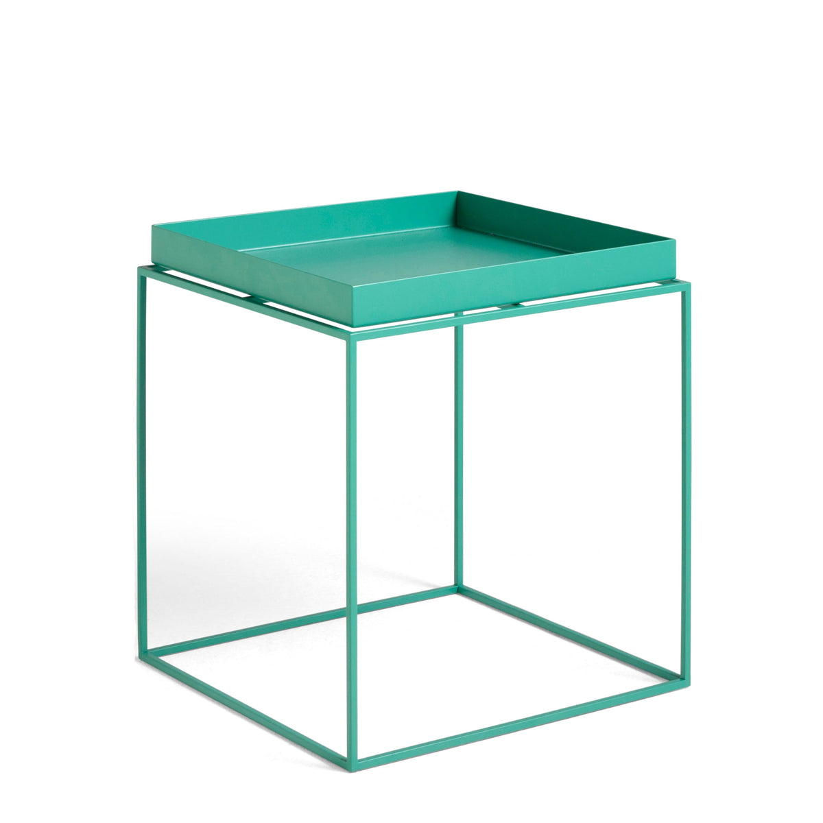HAY Tray pöytä 40x40 piparminttu - Laatukaluste
