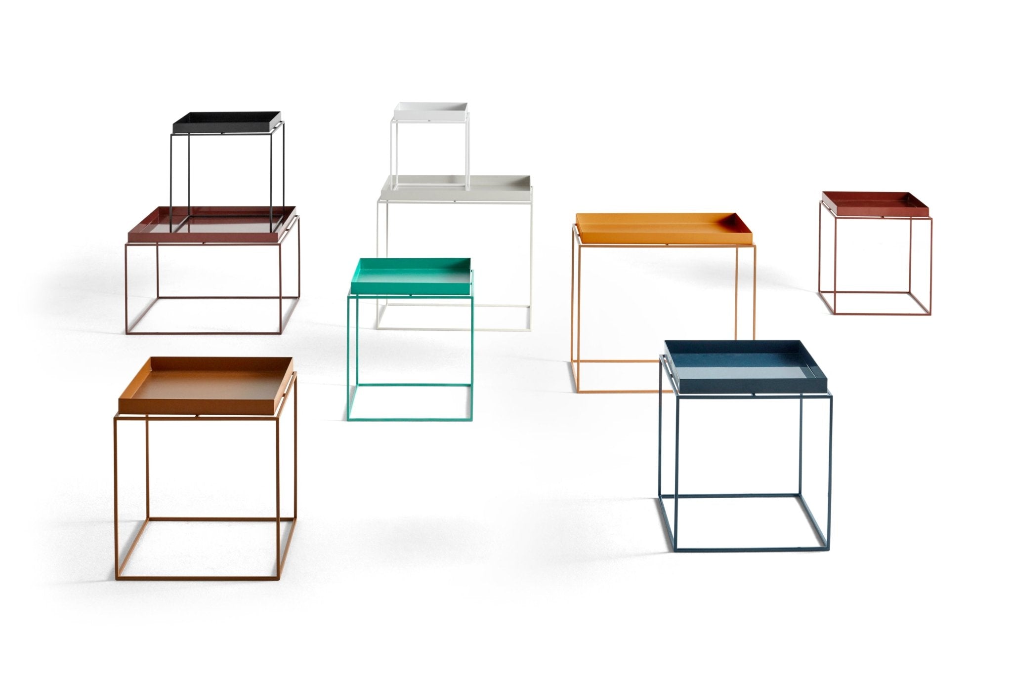 HAY Tray pöytä 40x60 harmaa - Laatukaluste