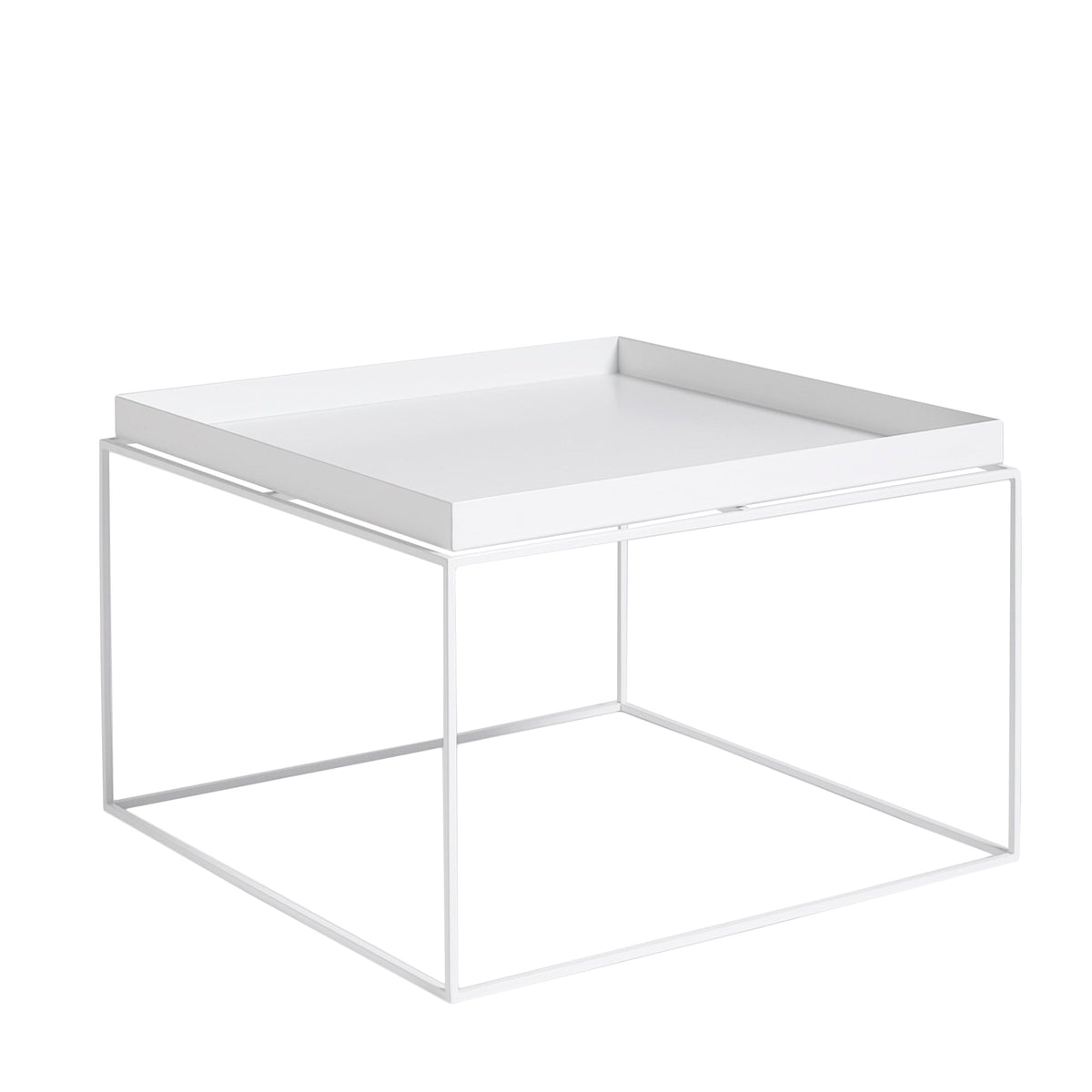 HAY Tray pöytä 60x60 valkoinen - Laatukaluste