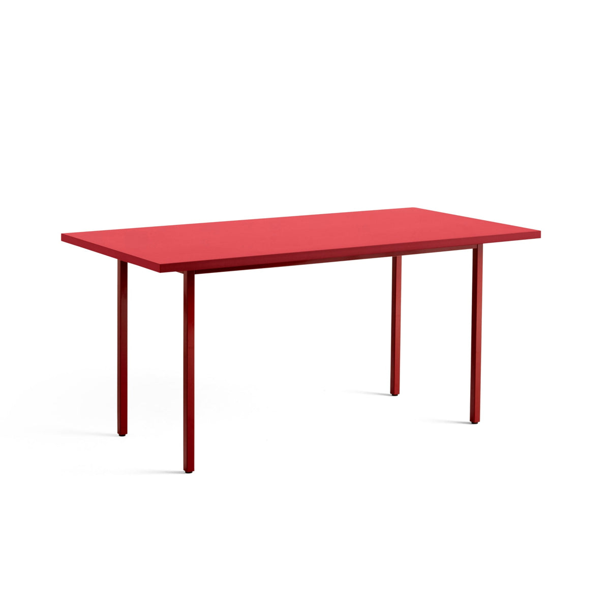 HAY Two-Colour pöytä 160x80 punainen - Laatukaluste