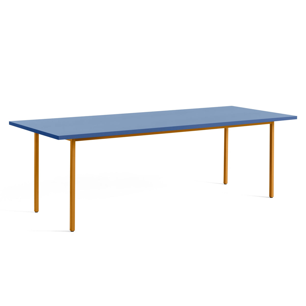 HAY Two-Colour pöytä 240x90 sininen/okra - Laatukaluste