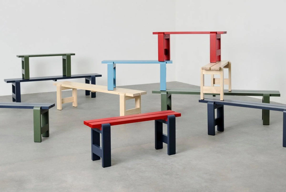 HAY Weekday penkki 111cm mänty - Laatukaluste