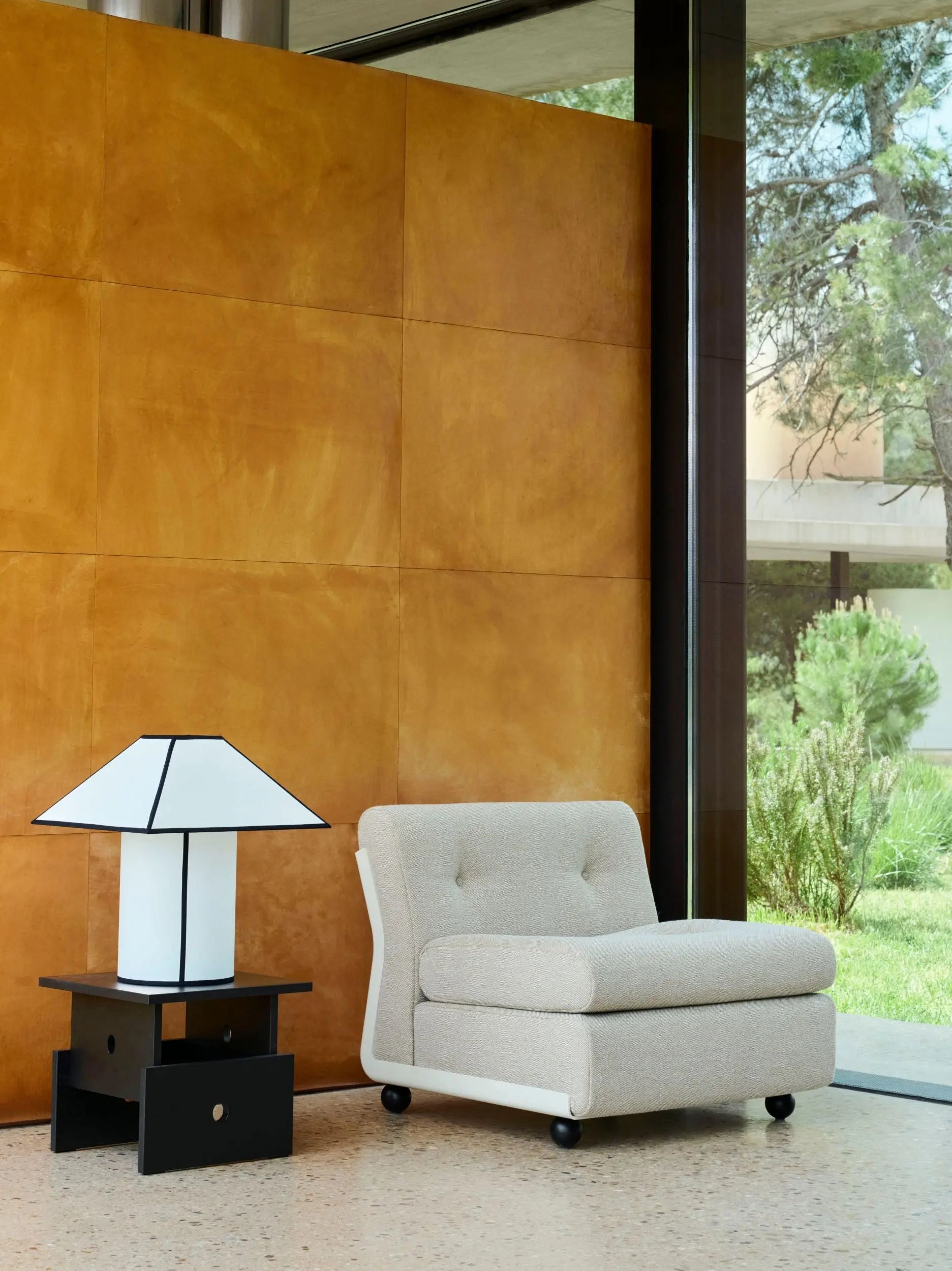 HAY Wood Box sohvapöytä musta HAY