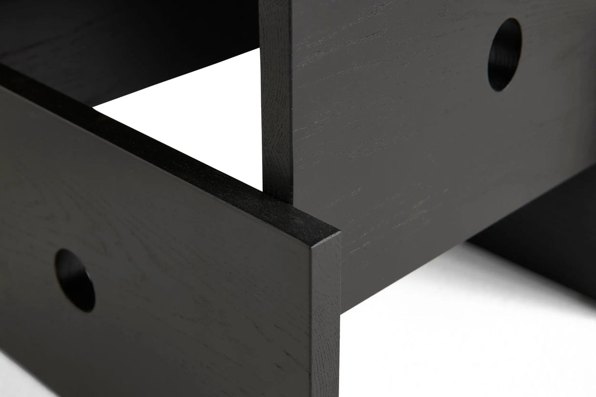 HAY Wood Box sohvapöytä musta HAY
