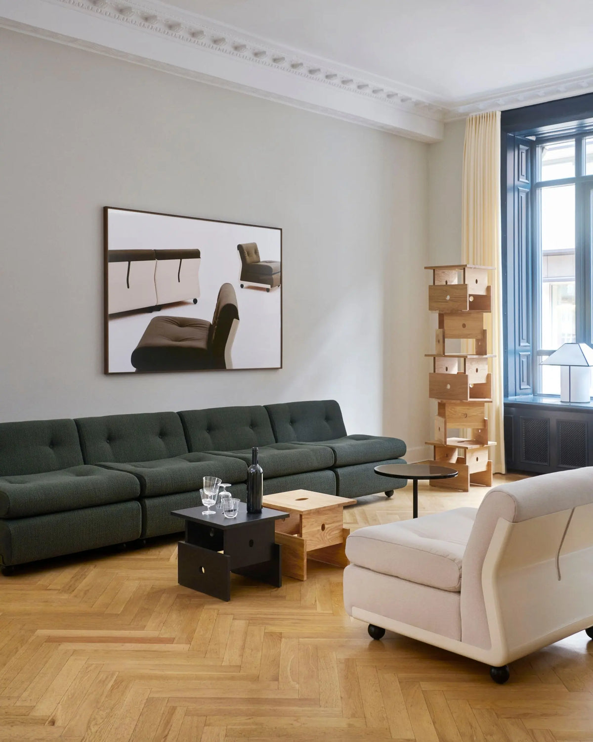 HAY Wood Box sohvapöytä öljytty tammi HAY