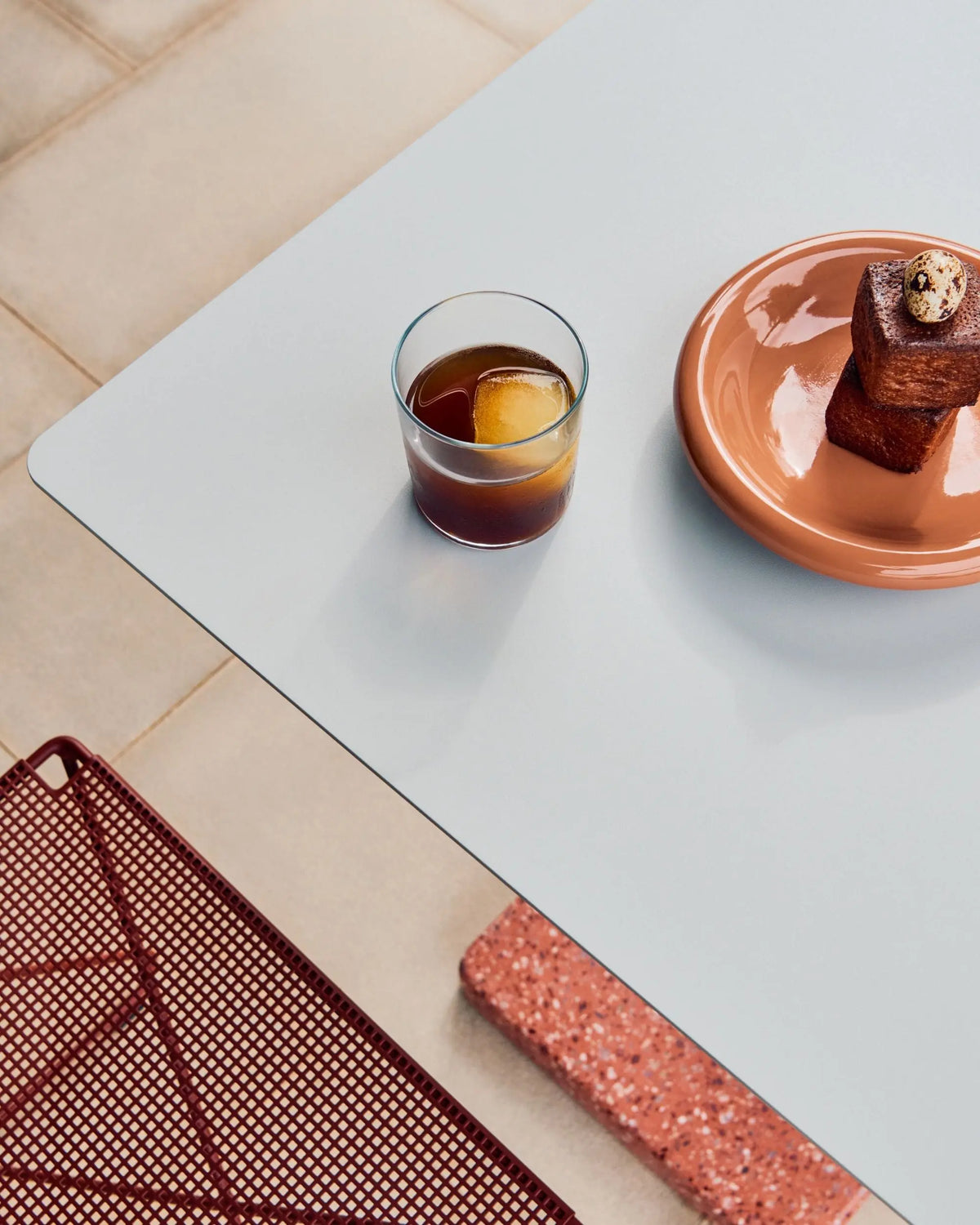 HAY X-Line Outdoor tuoli iron red HAY