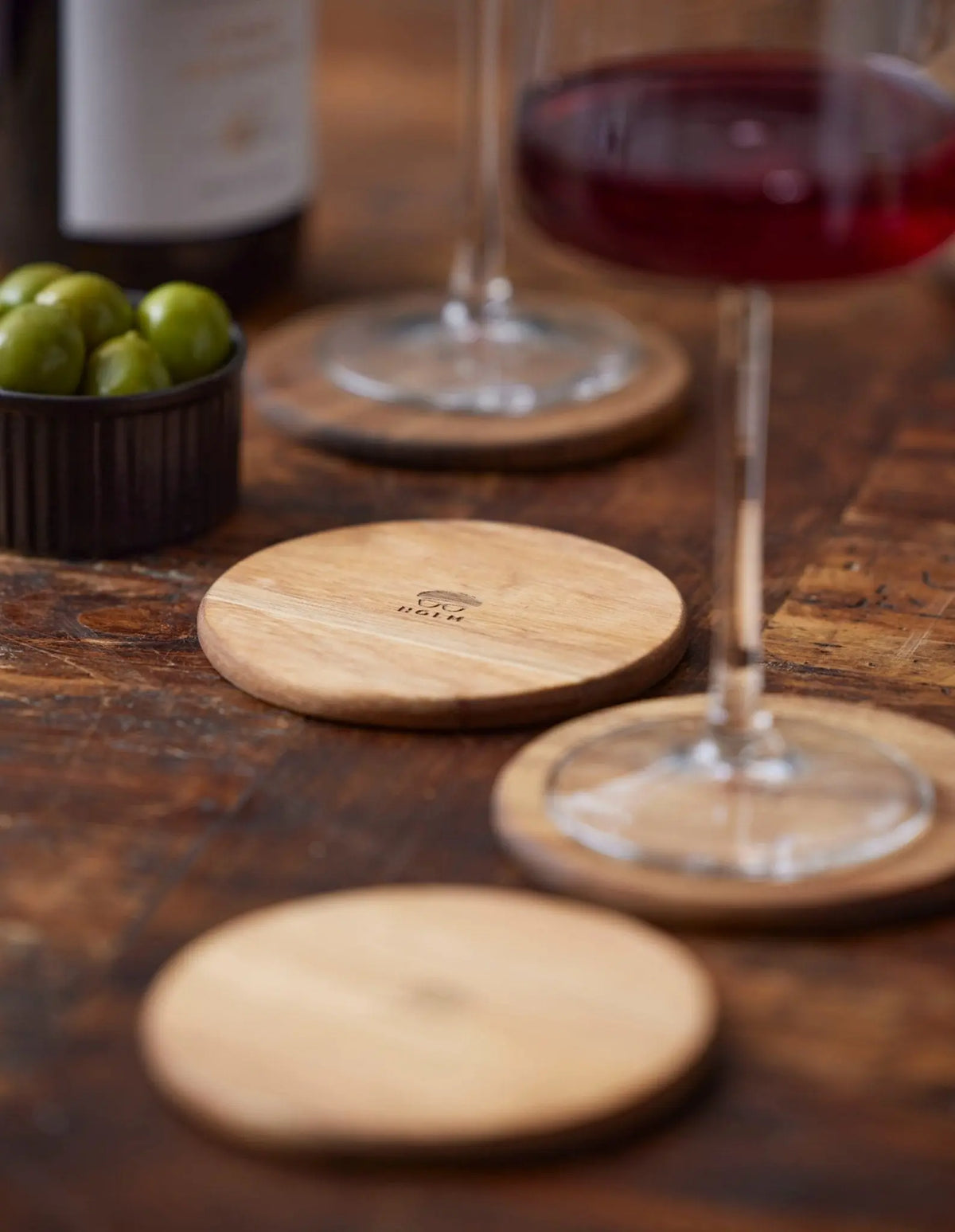 HOLM lasinaluset akaasia - Laatukaluste