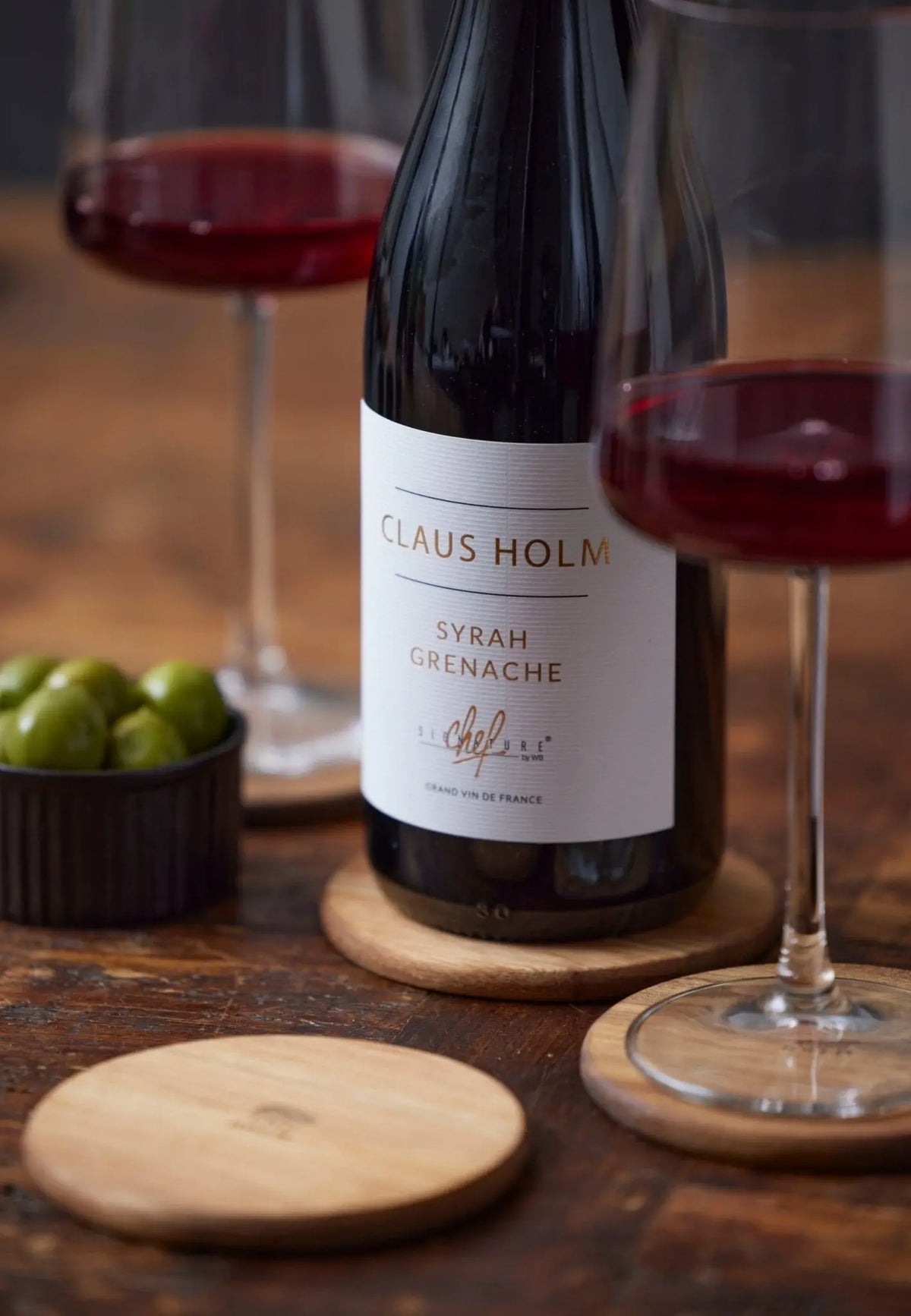 HOLM lasinaluset akaasia - Laatukaluste