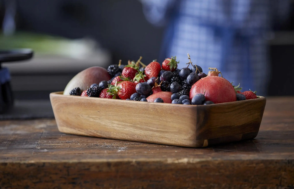 HOLM tarjoilukulho akaasia - Laatukaluste