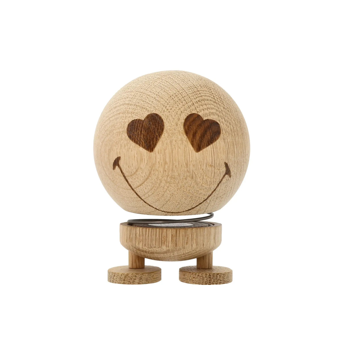 Hoptimist Smiley Love M figuuri tammi - Laatukaluste