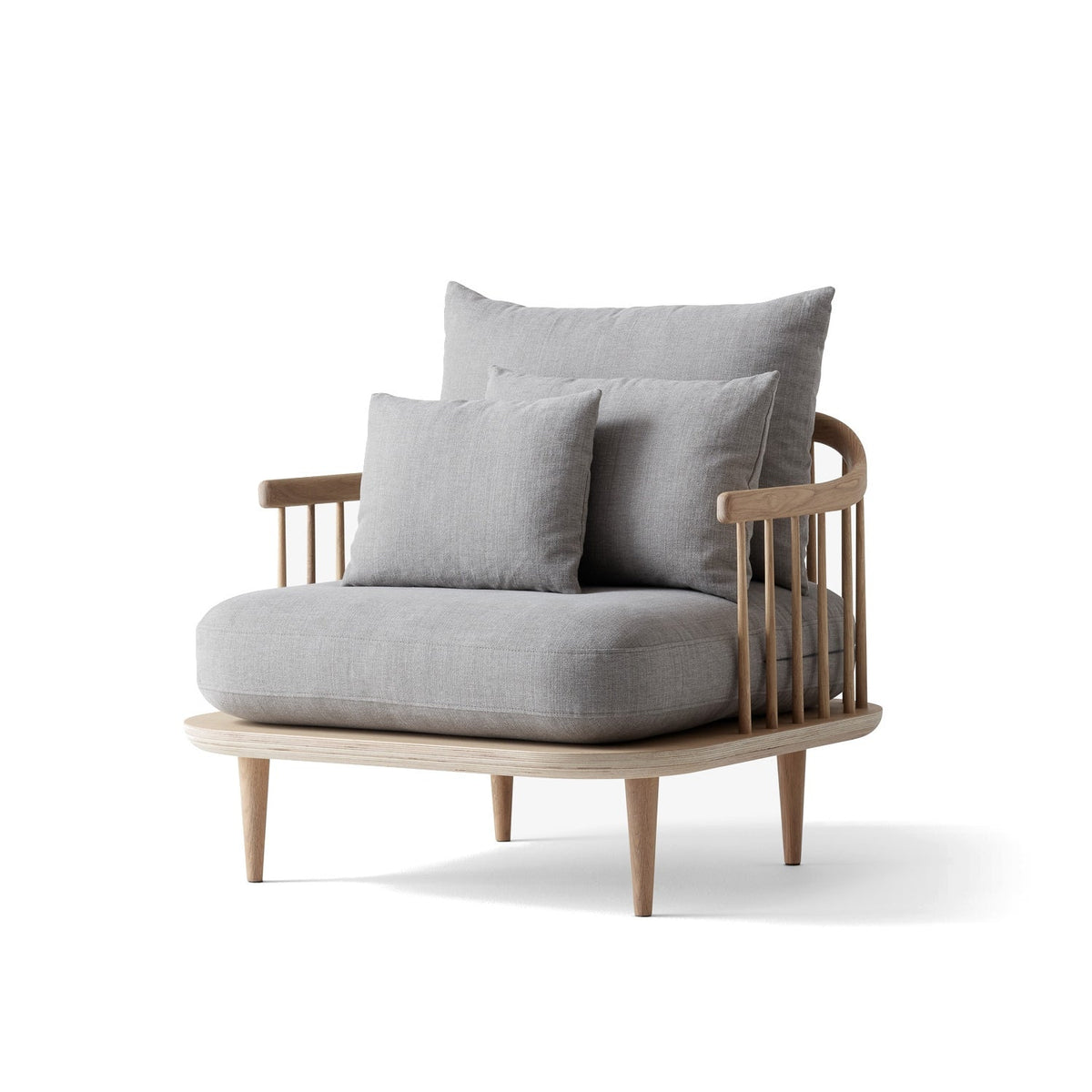 &Tradition Fly SC1 lepotuoli valkoöljytty tammi/Hot Madison 094 &Tradition