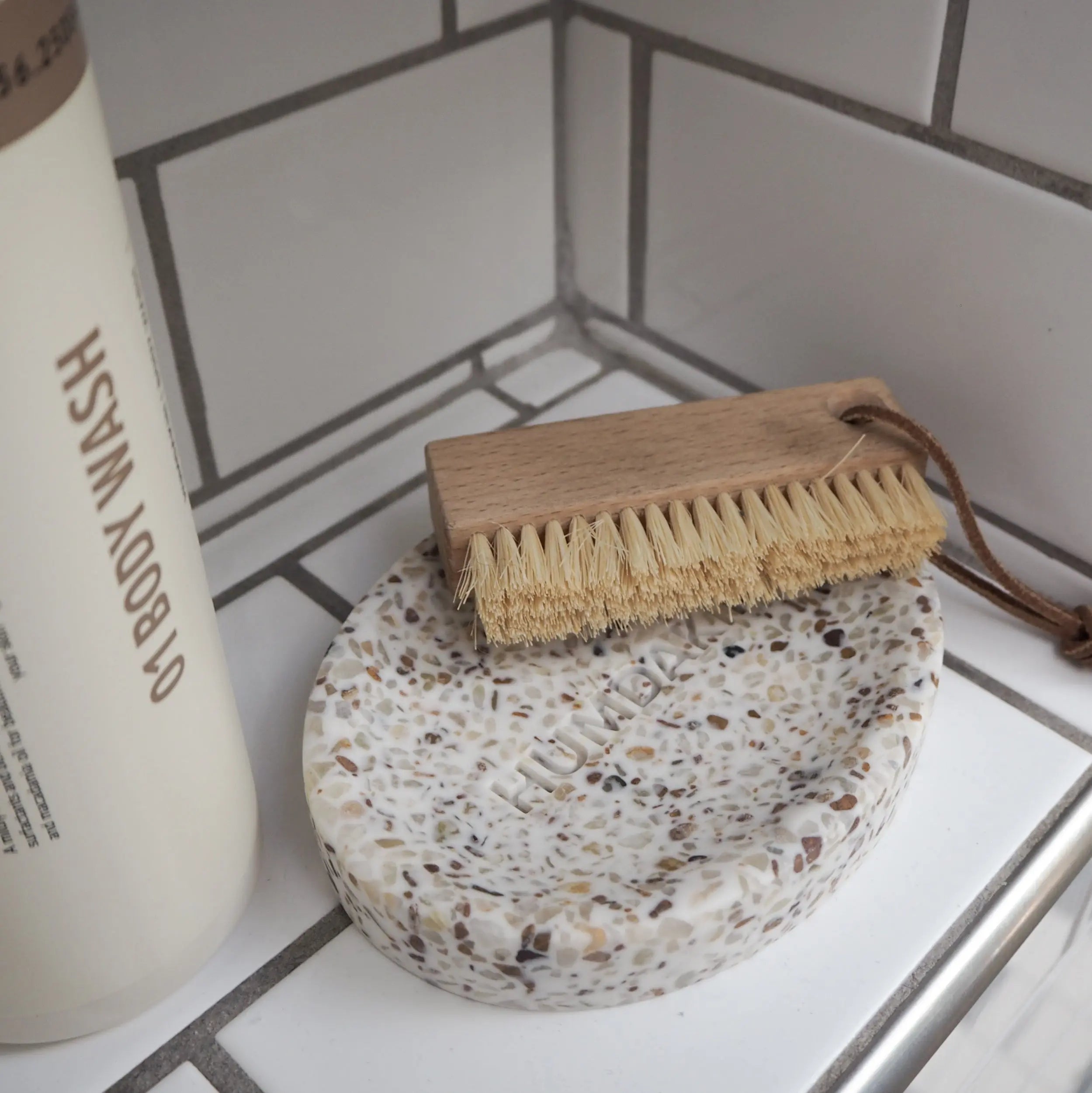 Humdakin Terrazzo saippuatarjotin natural Humdakin