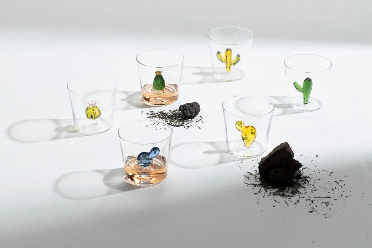 Ichendorf Milano Desert Plants lasi vihreä-meripihka Ichendorf Milano